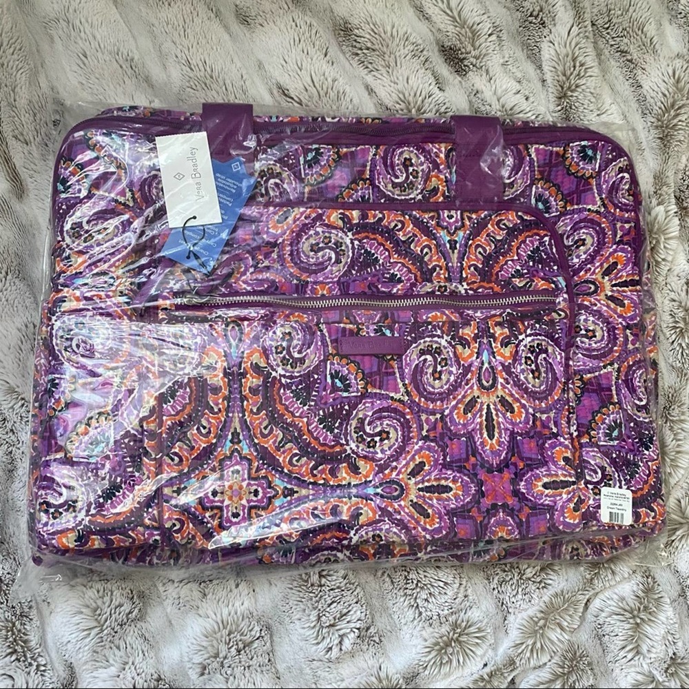 Vera Bradley Multicolor Paisley Travel Bag